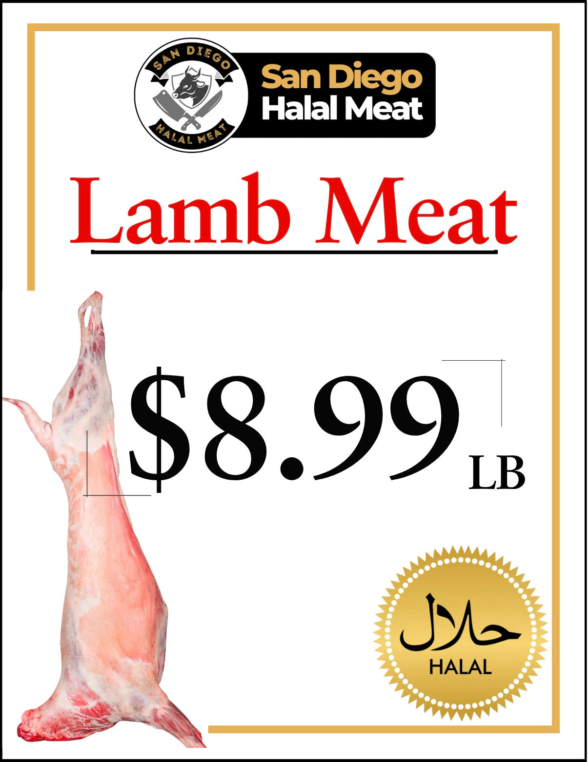 Lamb meat