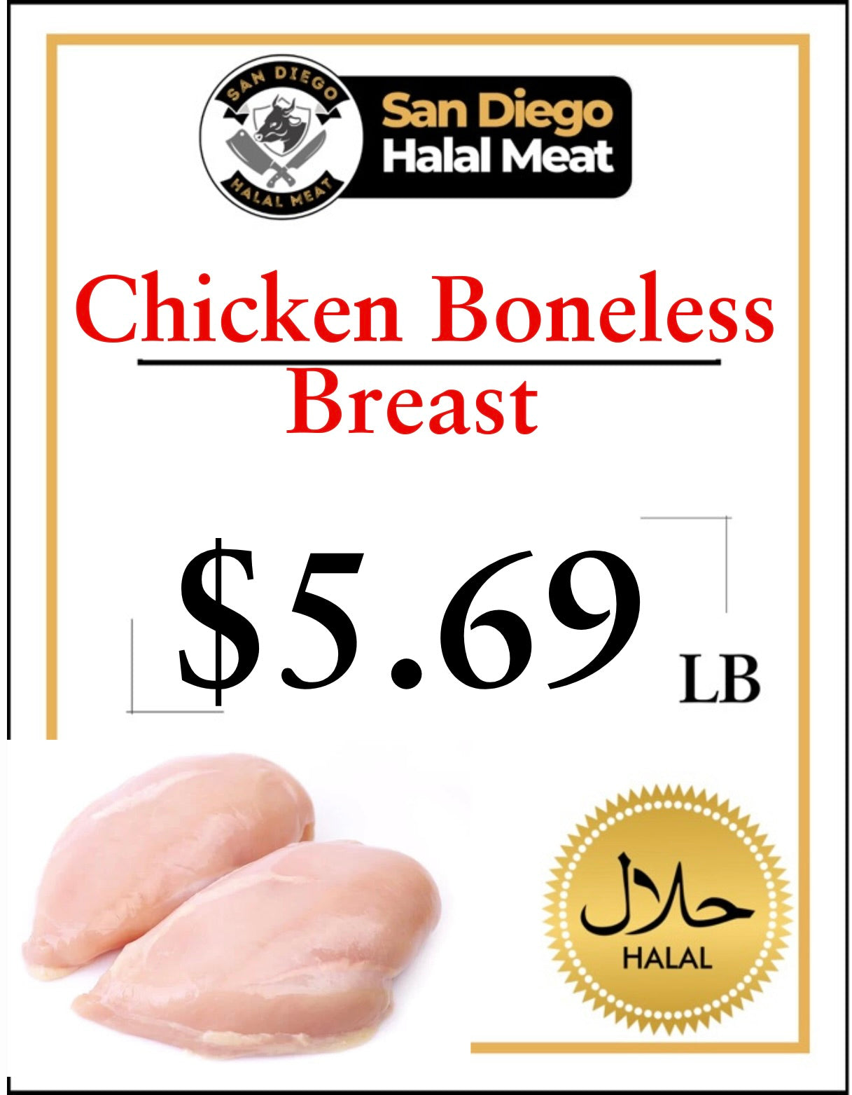 Chicken Boneless Breast