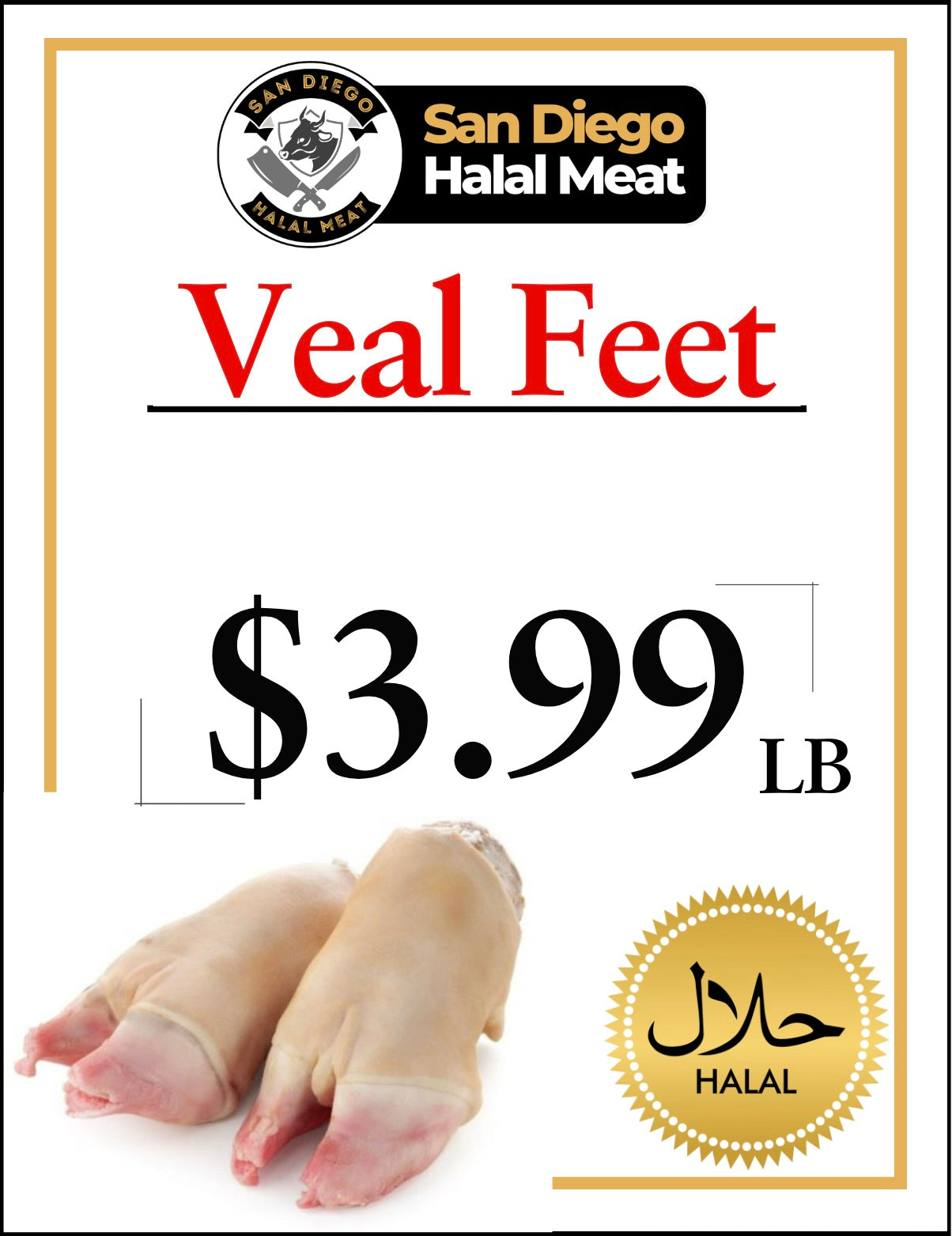 Veal Feet